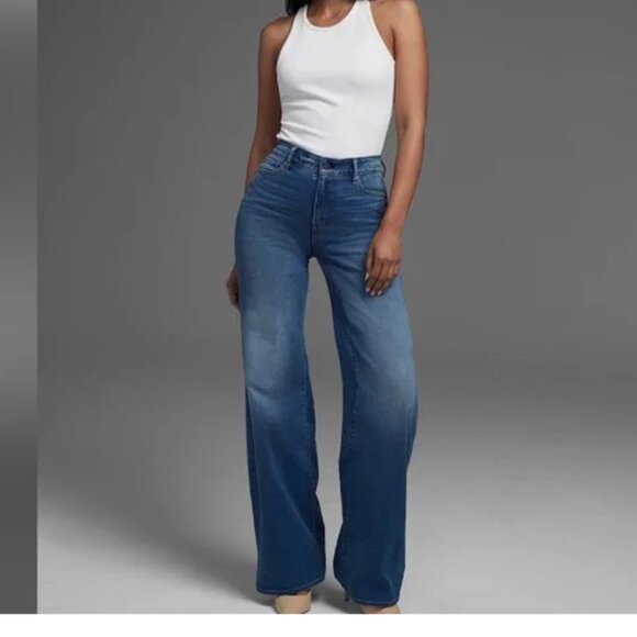 White House Black Market High Rise Blue Jeans - Picture 2 of 15